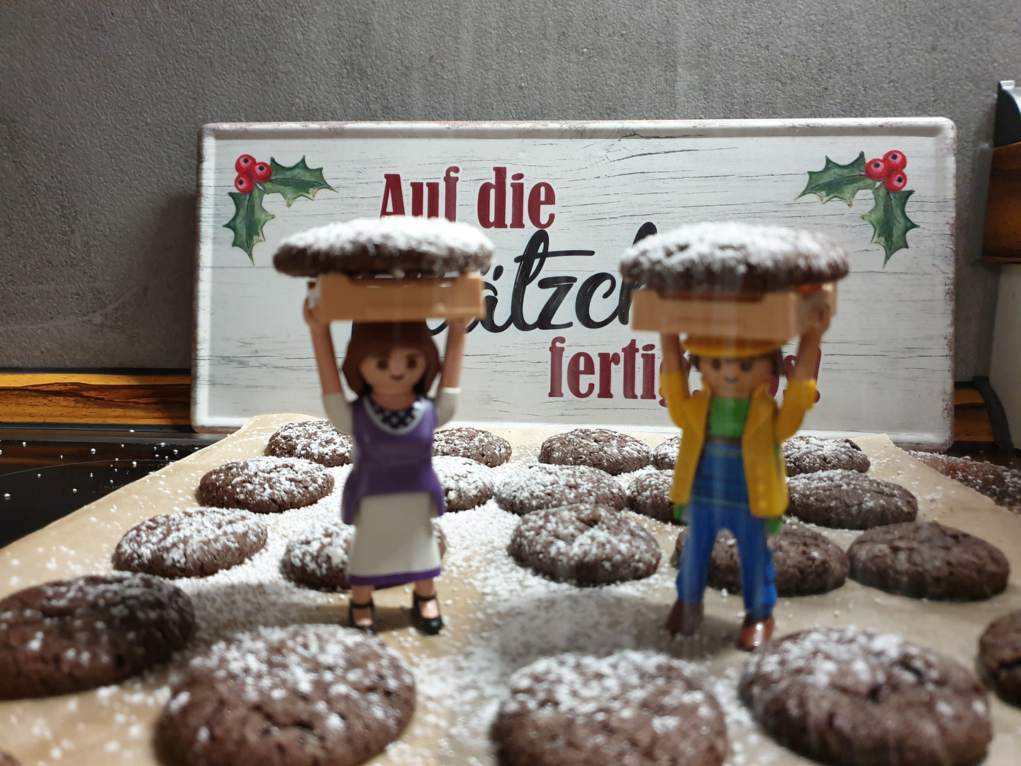 Weihnachtsbäckerei Playmobil III