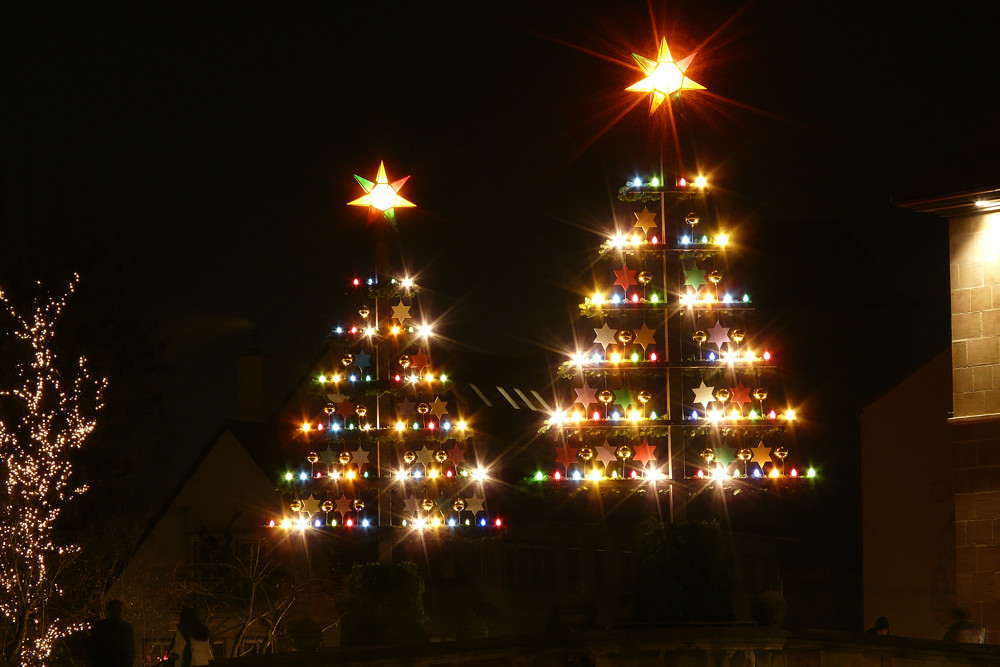 Weihnachtsbäume in Nürnberg