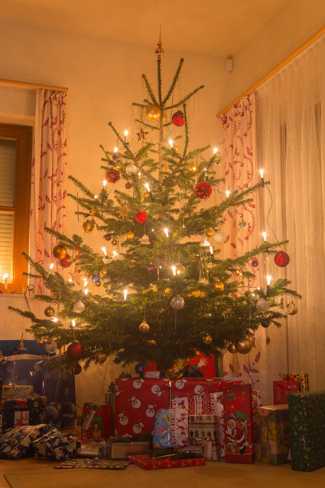 Weihnachtsbaum Foto & Bild weihnachten, zuhause, kerzen Bilder auf