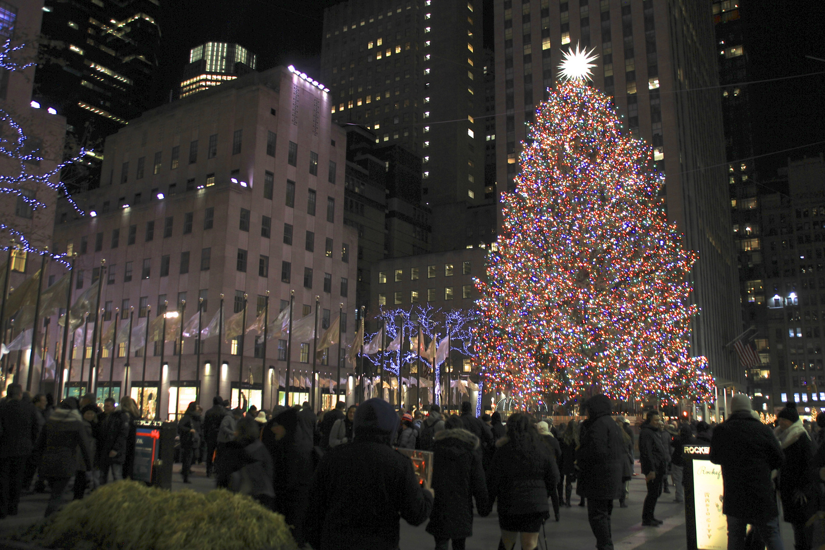 Weihnachtsbaum am Rockefeller Center