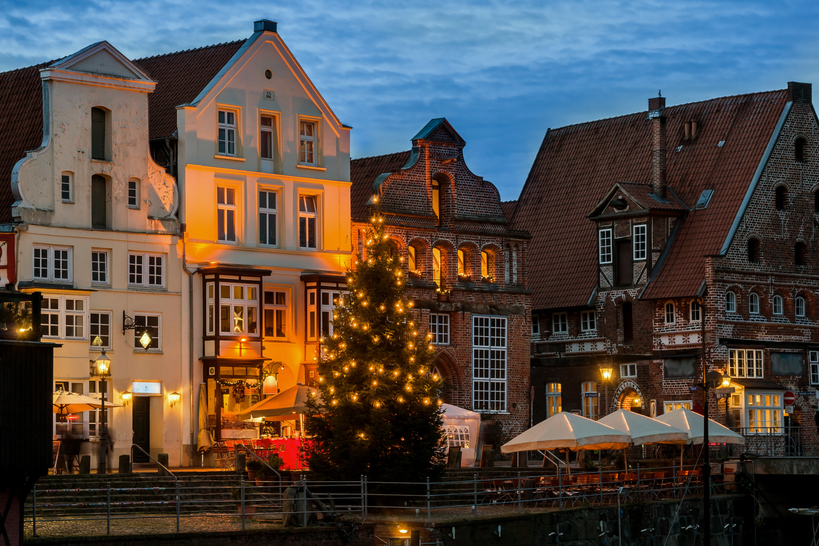 Weihnachtsbaum am Stintmarkt