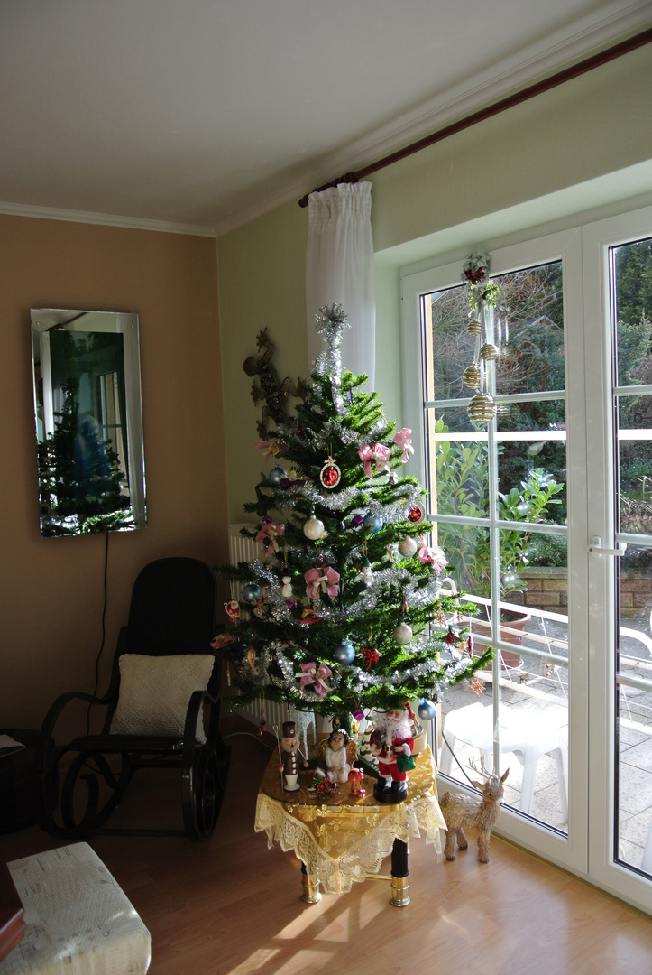 Weihnachtsbaum der Schwiegereltern 2013