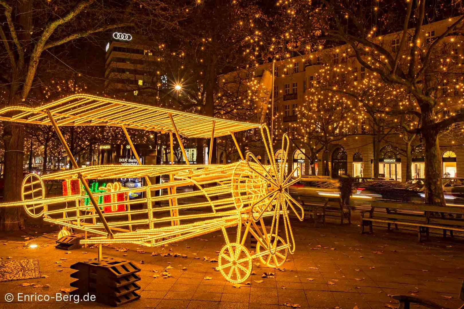 Weihnachtsbeleuchtung Berlin Ku'damm 