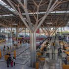 Weihnachtsbeleuchtung im Flughafen Stuttgart