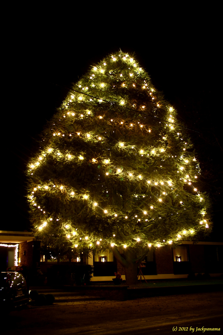 Weihnachtsbeleuchtung in Kirchhellen