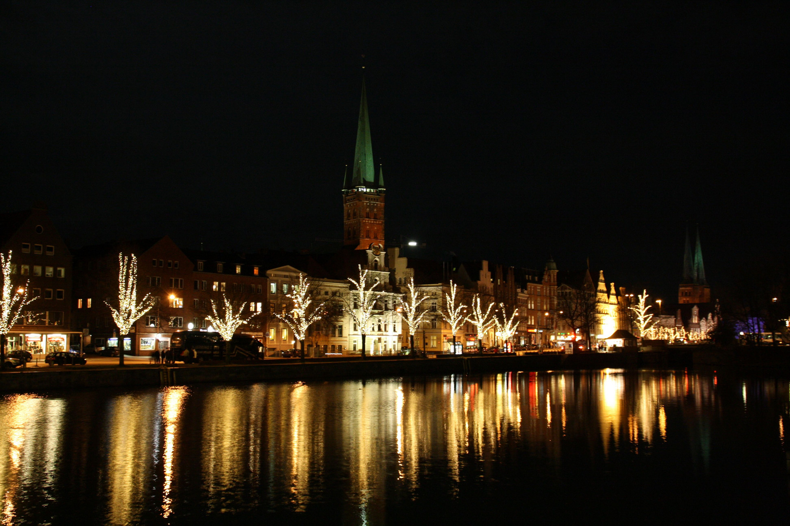 Weihnachtsbeleuchtung in Lübeck