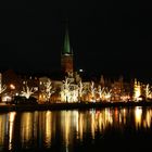 Weihnachtsbeleuchtung in Lübeck