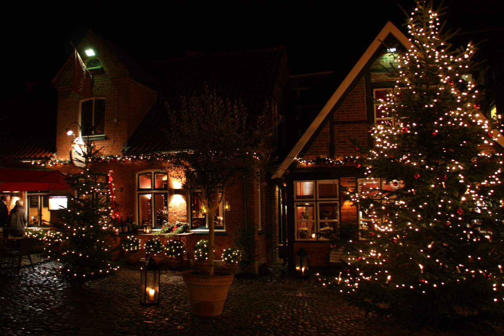 Weihnachtsbeleuchtung in Plön II