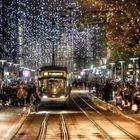Weihnachtsbeleuchtung " Lucy " in der Bahnhofstrasse von Zürich