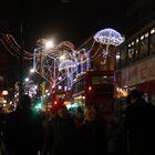 Weihnachtsdeko auf der Regent Street