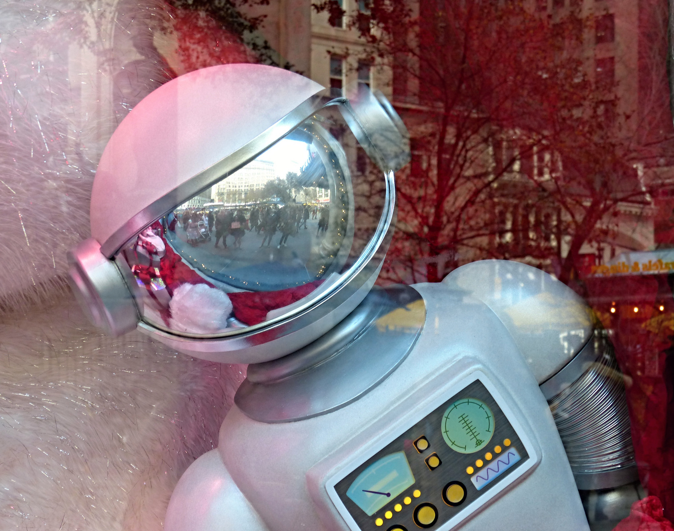 Weihnachtsdeko im Kaufhaus Macy's Foto & Bild | projekte ...