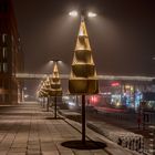 Weihnachtsdekoration an der Großen Elbstraße 2