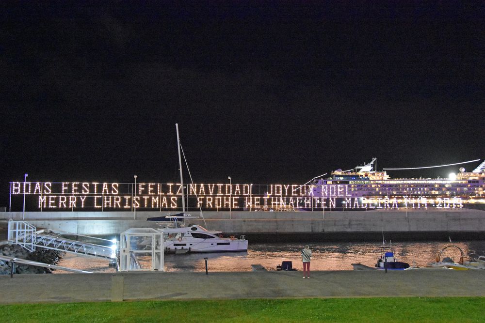 Weihnachtsflair in Funchal auf Madeira (1)