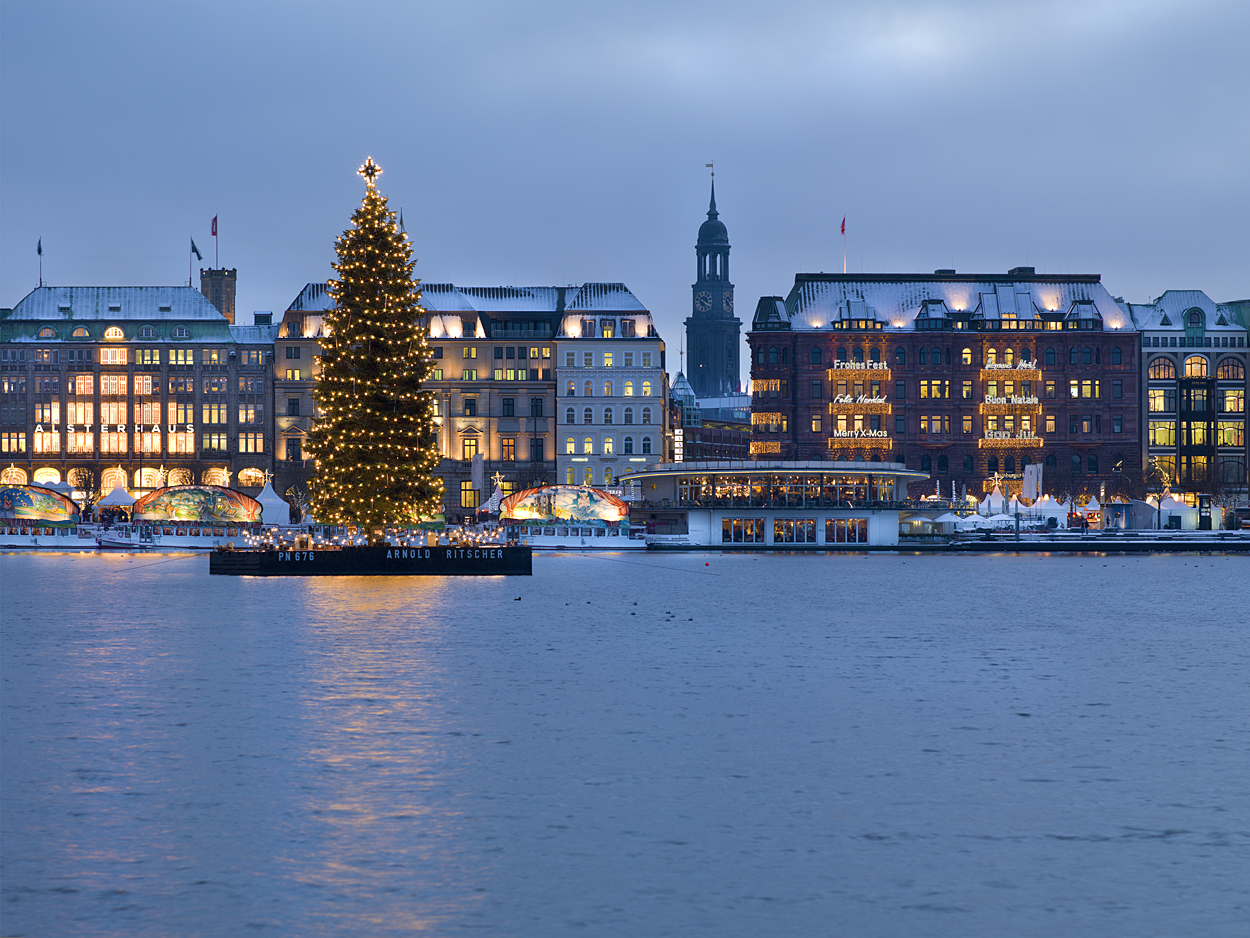 Weihnachtsfotowunschstandort