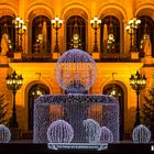 Weihnachtsglitzerglanz vor der Alten Oper in Frankfurt