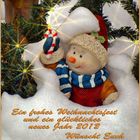 Weihnachtsgrüße.