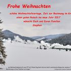 Weihnachtsgrüße 2016