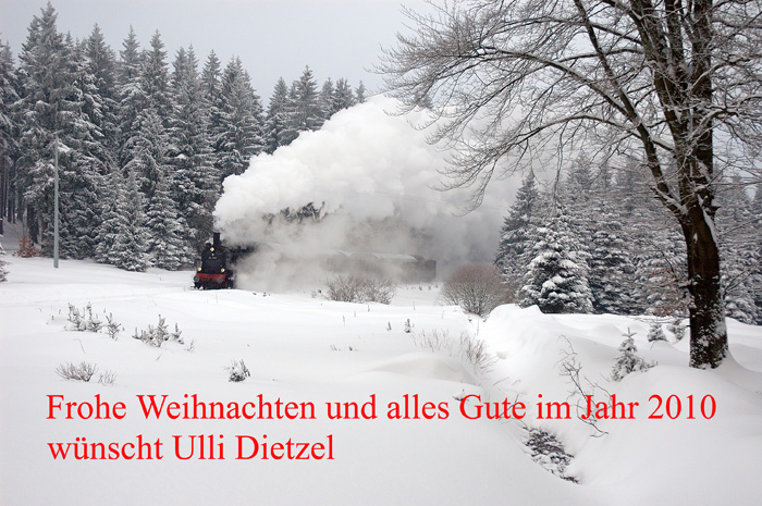 Weihnachtsgrüße an alle: