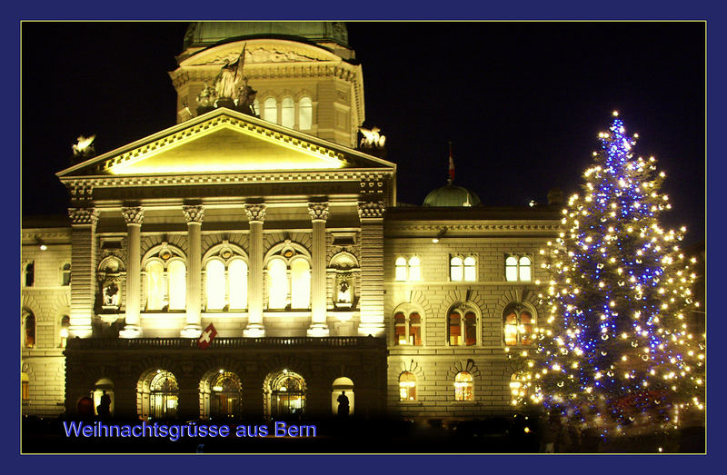 Weihnachtsgrüsse aus Bern