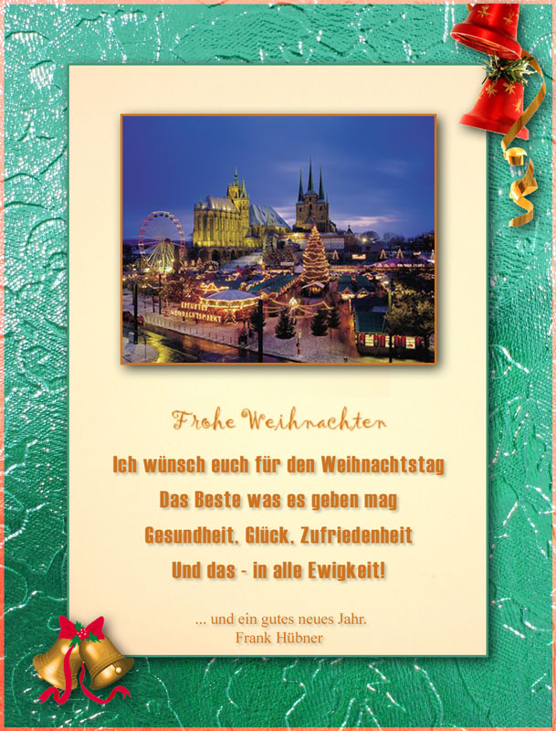 Weihnachtsgrüße