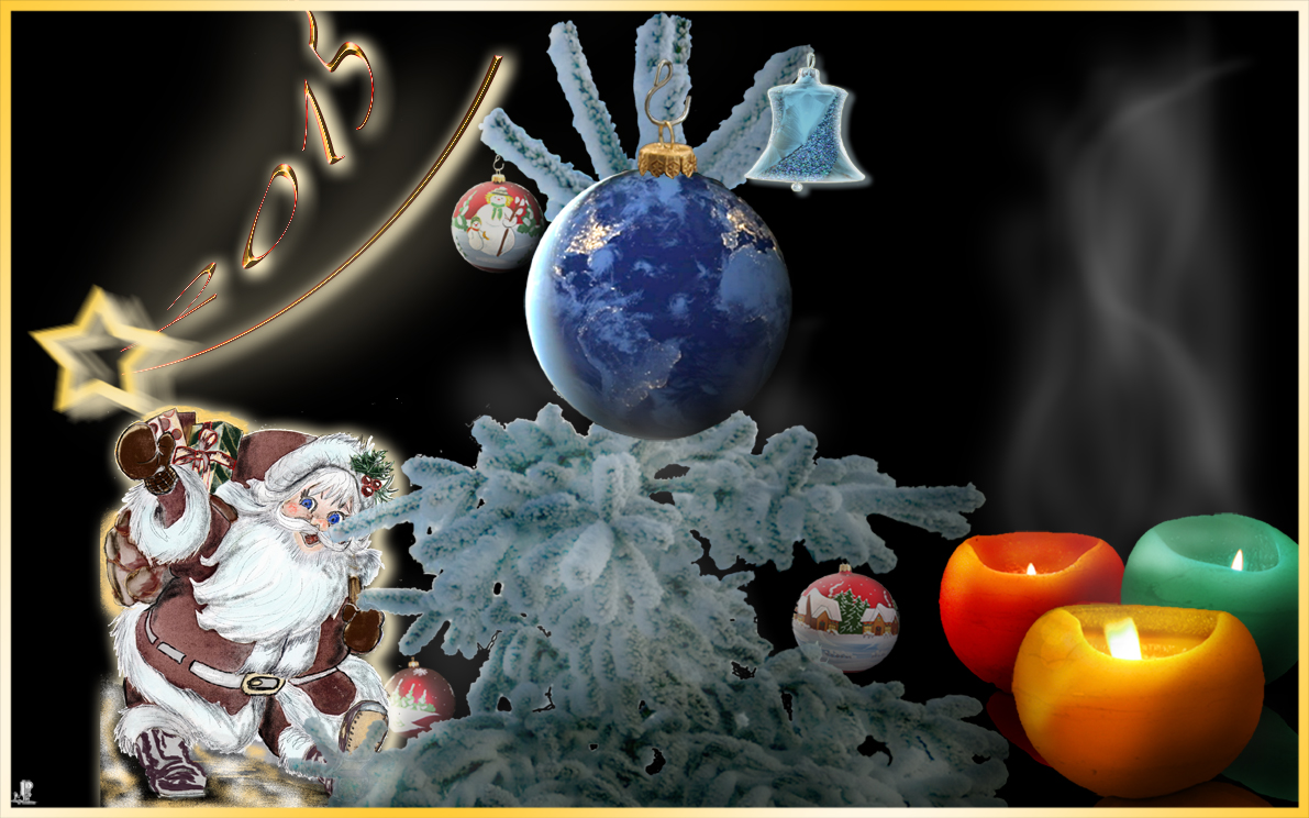 Weihnachtsgrüße mal anders...2 Foto & Bild karten und kalender