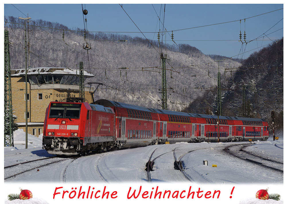 Weihnachtsgruß an die Eisenbahnfotografen der fc