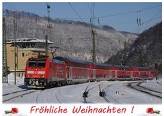 Weihnachtsgruß an die Eisenbahnfotografen der fc