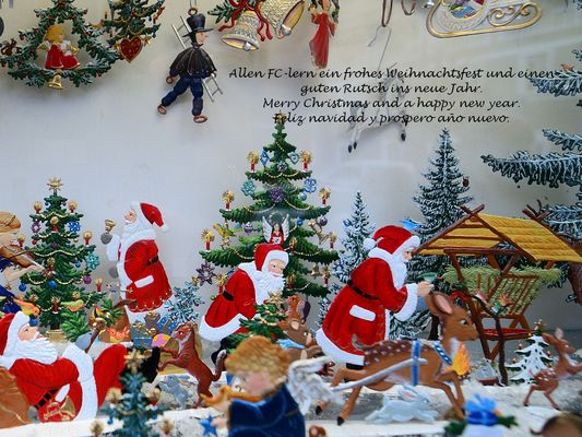 Weihnachtsgruß, Christmas greeting,  saludos de navidad