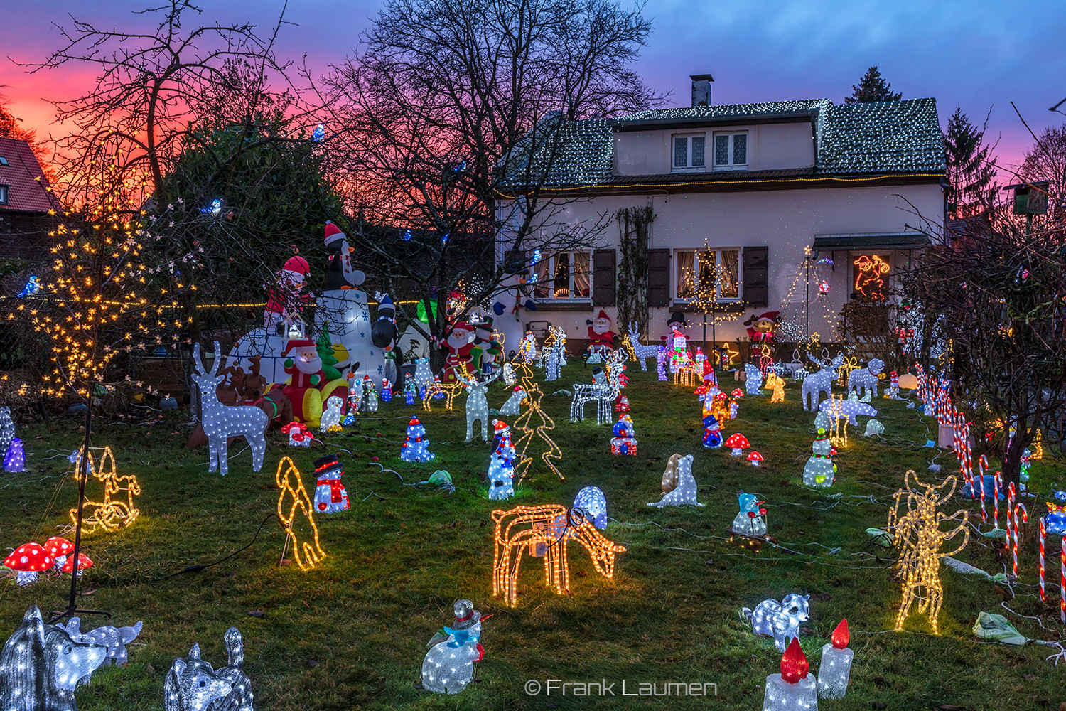 Weihnachtshaus in Solingen