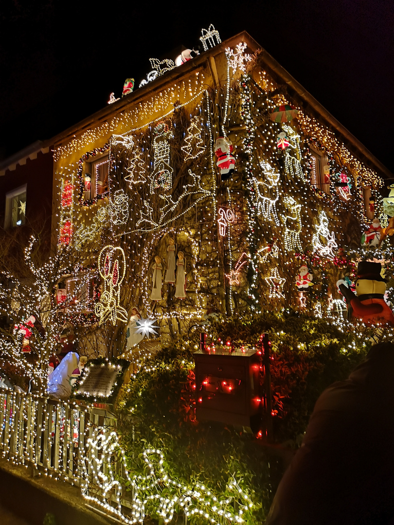 Weihnachtshaus in Völklingen