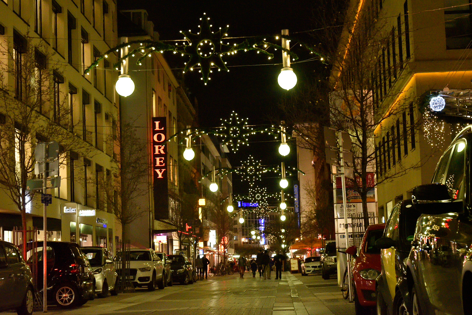 Weihnachtsimpressionen in der Frankfurter Schillerstrasse