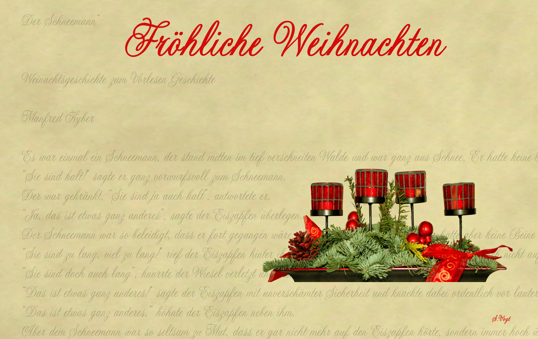 Weihnachtskarte 2