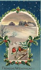 Weihnachtskarte von 1906