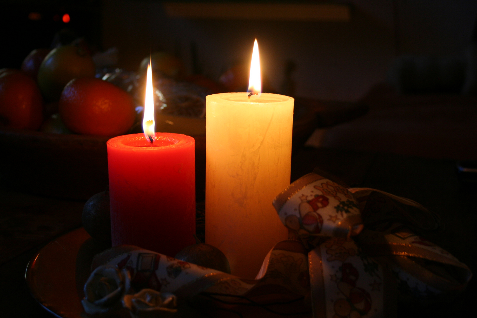 Weihnachtskerzen 2009 Foto & Bild stillleben, zufällige arrangements