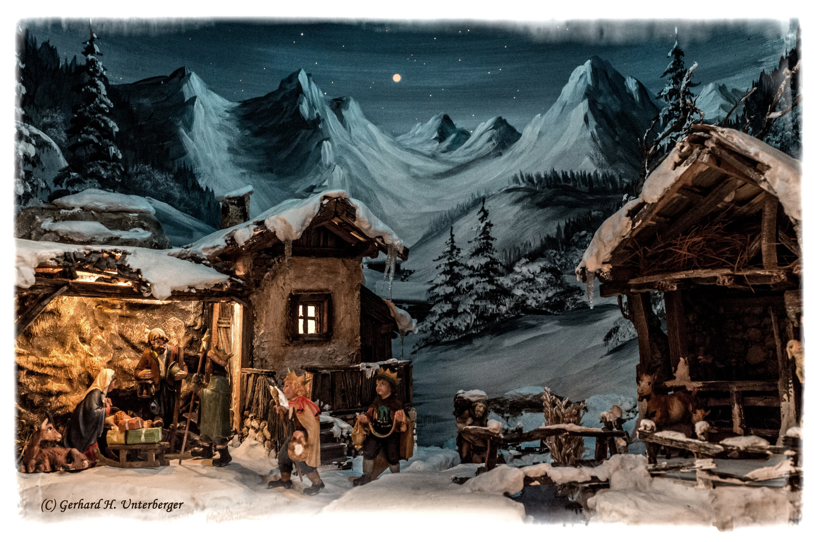 Weihnachtskrippe die Neunte Foto & Bild  gratulation und feiertage