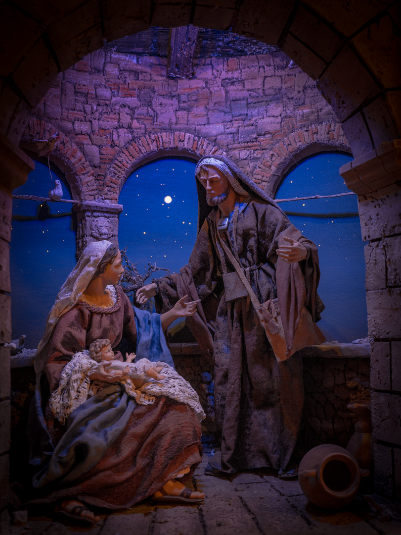 Weihnachtskrippe Die Zwanzigste! Foto & Bild gratulation und