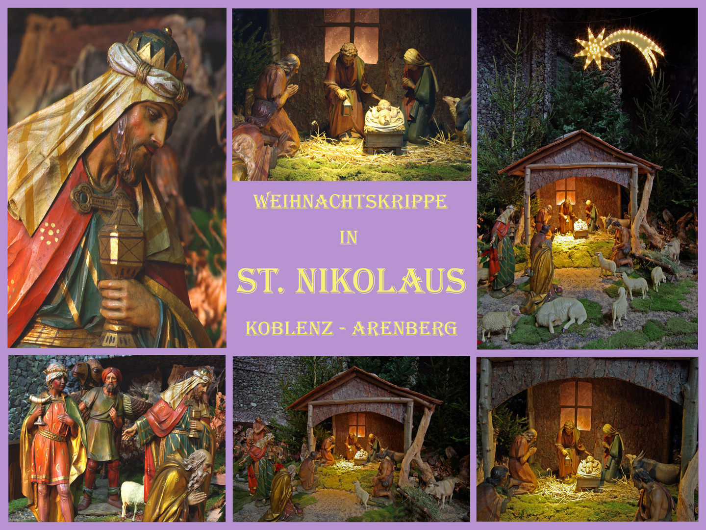 Weihnachtskrippe in der St.Nikolauskirche Koblenz-Arenberg