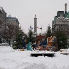 Weihnachtskrippe in Montreal