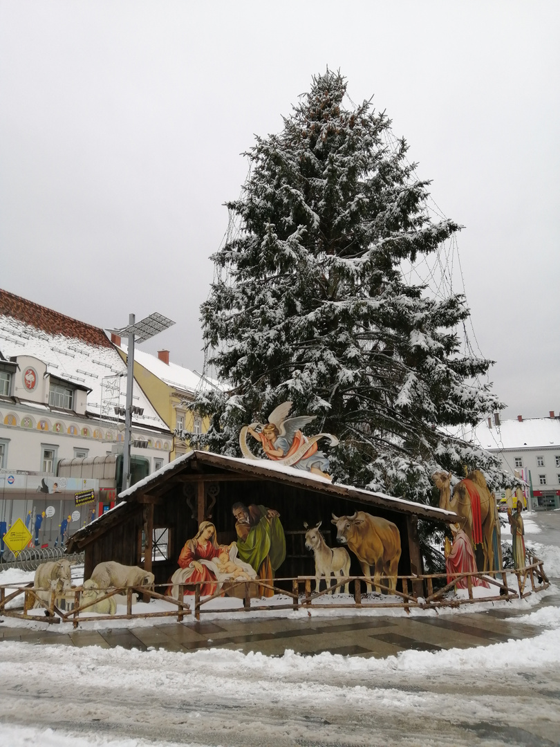 weihnachtskrippe leoben 