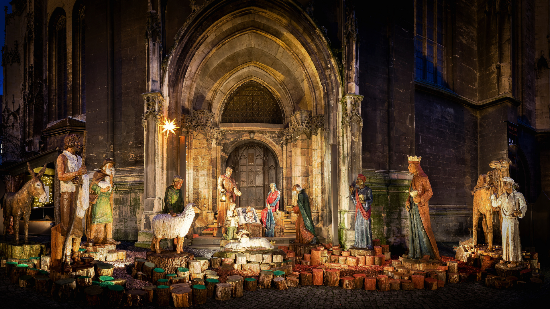 Weihnachtskrippe von St.Hutter in Naumburg