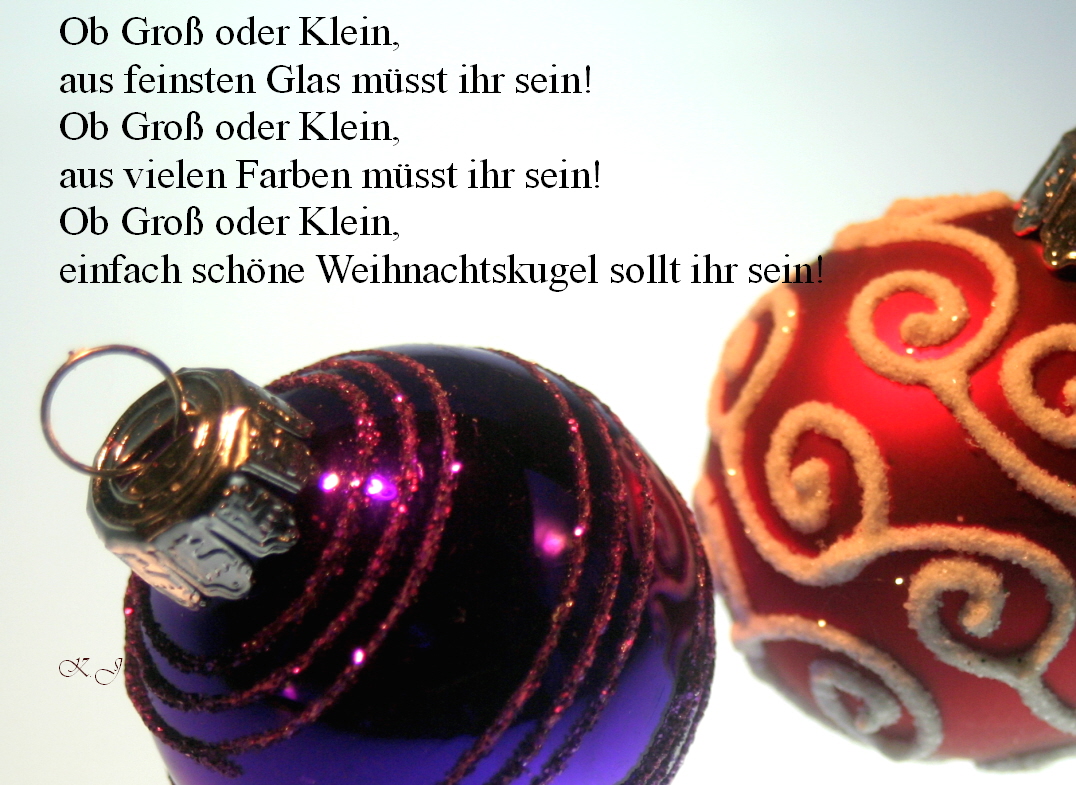 Weihnachtskugeln