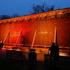 Weihnachtsleuchten am Gradierwerk in Hamm