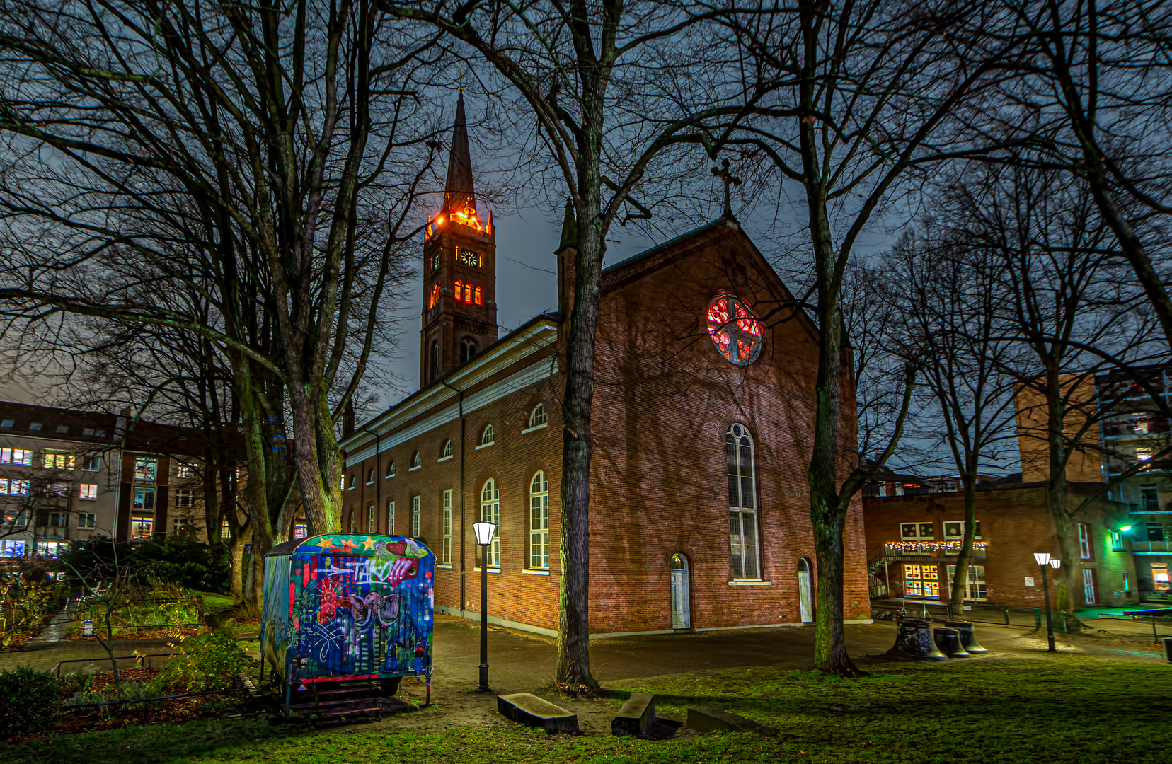 Weihnachtsleuchten St.Pauli Kirche