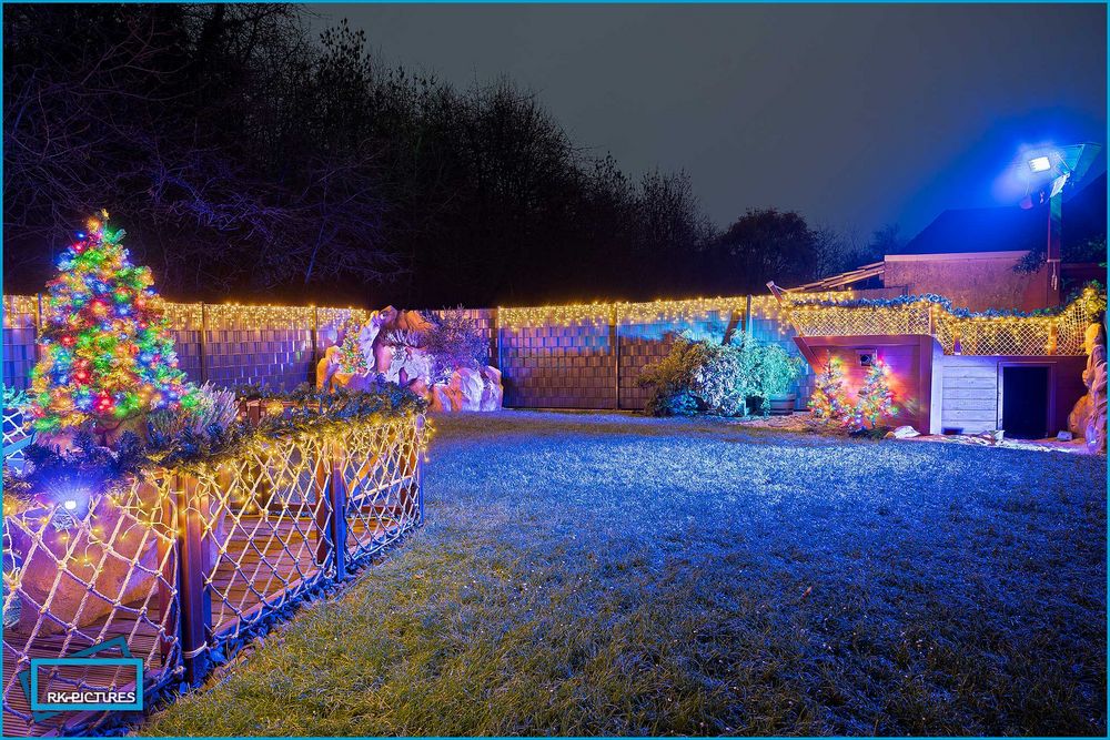 Weihnachtslichter.... Foto & Bild landschaft, garten