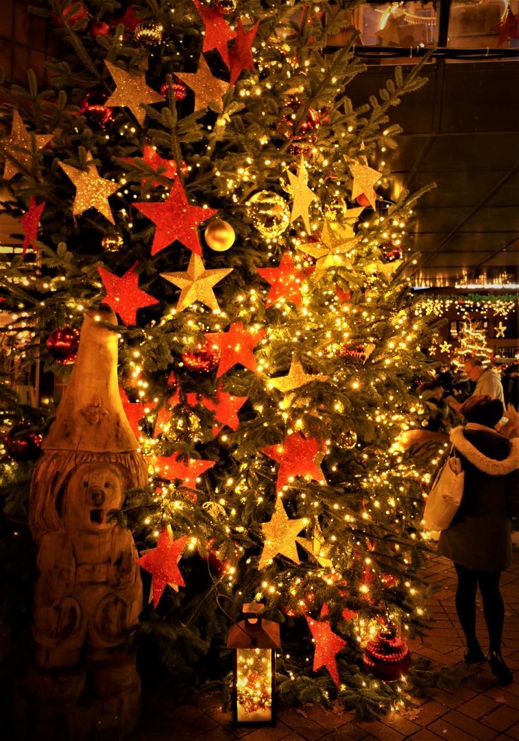 Weihnachtslichterzauber - Impression auf dem Weihnachtsmarkt in Münster 2019