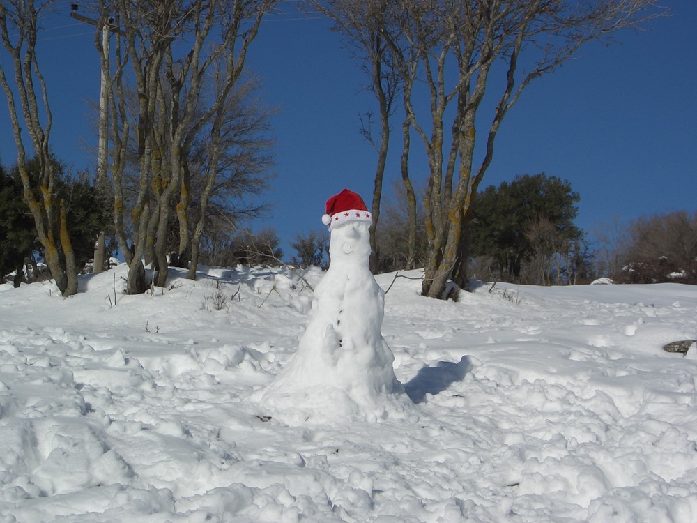 Weihnachtsmann auf Kreta