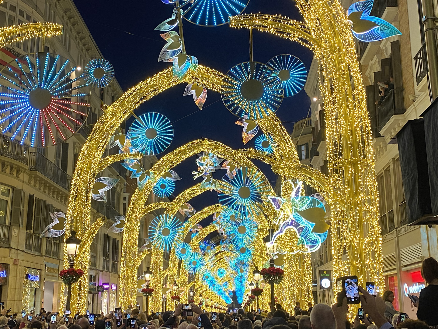 Weihnachtsmarkt 2019 in Malaga Foto & Bild motive, world Bilder auf