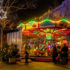 Weihnachtsmarkt am Abend