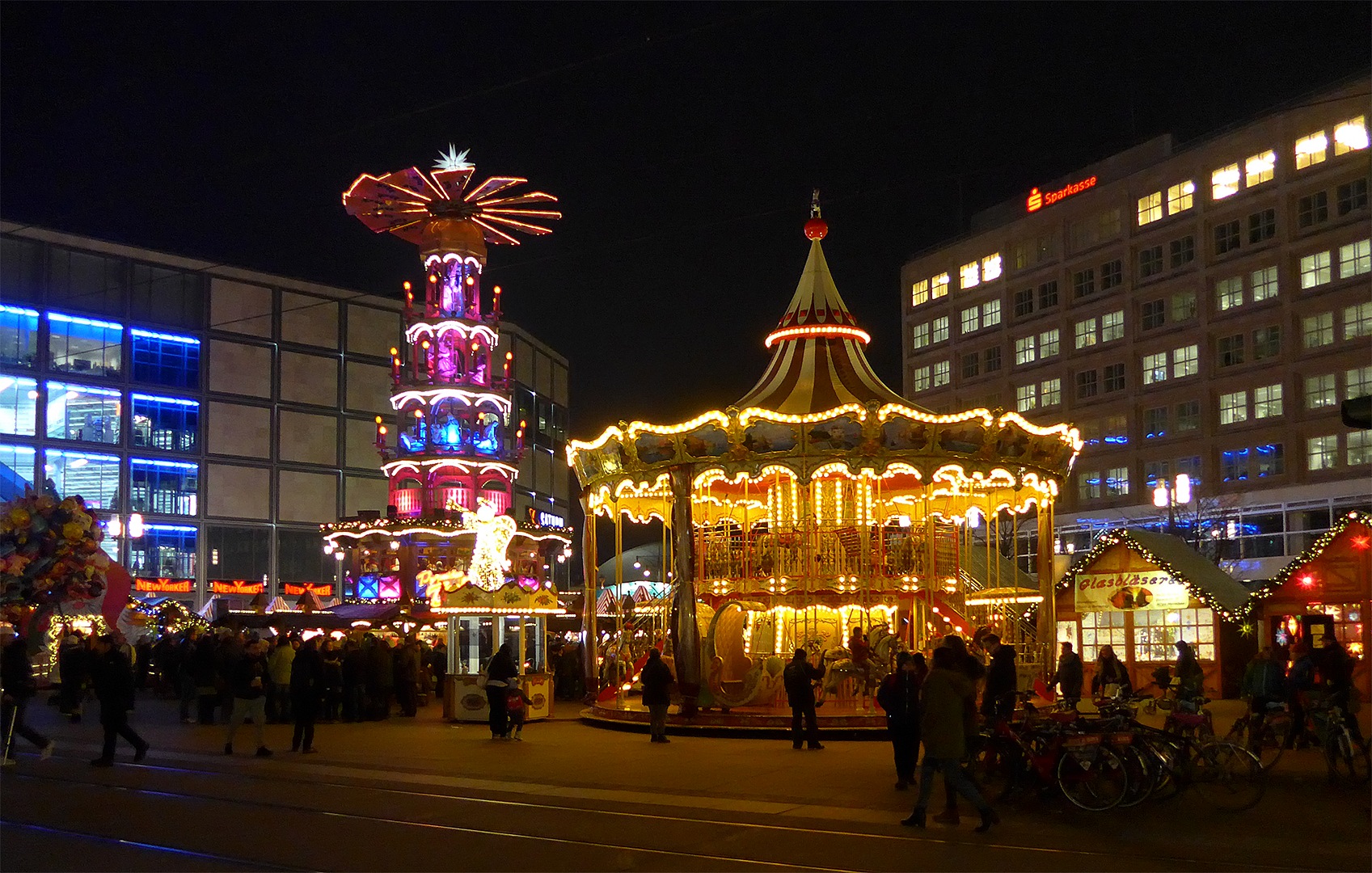 Weihnachtsmarkt am Alex