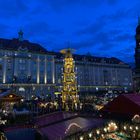 Weihnachtsmarkt am Altmarkt in Dresden, der Striezelmarkt